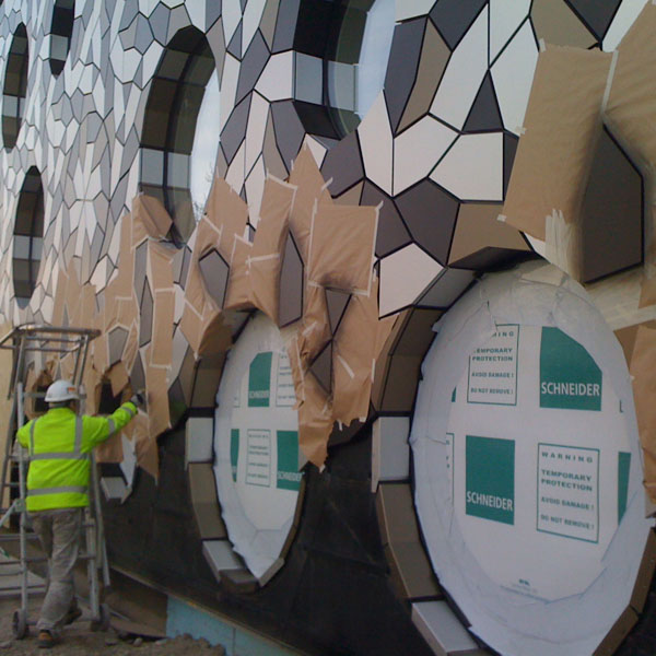 spraying on site photo